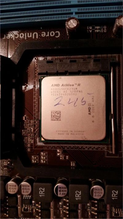 Лот: 11283879. Фото: 1. AMD Athlon II 245 adx2450ck23gm... Процессоры