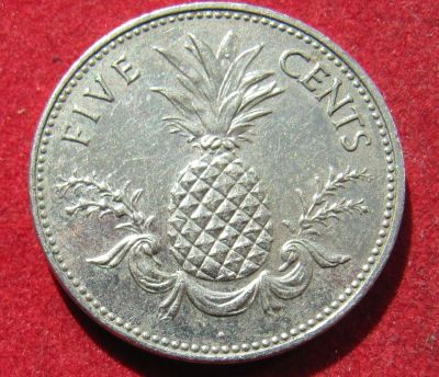 Лот: 19076823. Фото: 1. Багамы 5 центов, 2005 г. Остальные страны