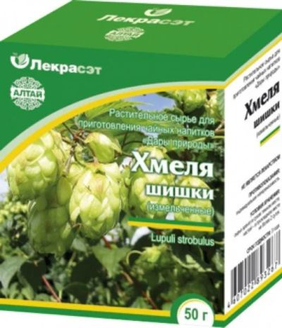 Лот: 7008063. Фото: 1. Хмеля шишки, 30г. Антисептики, защитные средства, медицинские маски