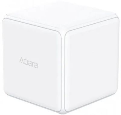 Лот: 22025455. Фото: 1. Куб управления Aqara Cube, белый. Видеонаблюдение