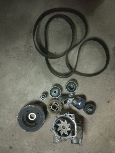Лот: 14002422. Фото: 1. Набор ГРМ subaru Impreza. Двигатель и элементы двигателя