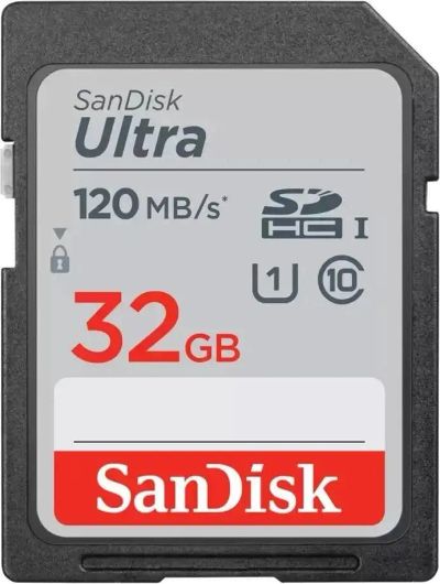 Лот: 24664885. Фото: 1. Карта памяти SanDisk 32GB Ultra... Карты памяти