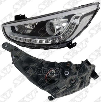 Лот: 21906159. Фото: 1. Фара Hyundai Solaris 12-14 Lh... Другое (автозапчасти)