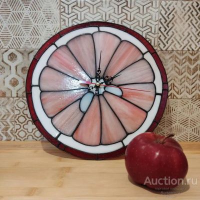 Лот: 22993987. Фото: 1. Часы настенные для кухни Красный... Часы настенные, настольные