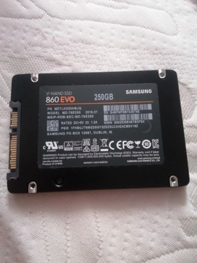 Лот: 15423112. Фото: 1. Ssd Samsung evo860 250gb. SSD-накопители
