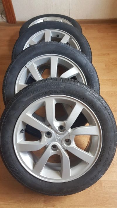 Лот: 17585170. Фото: 1. Колеса Pirelli Cinturato P1 Verde... Шины на дисках