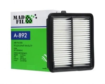 Лот: 21218383. Фото: 1. Фильтр воздушный A-892 Madfil. Расходные материалы