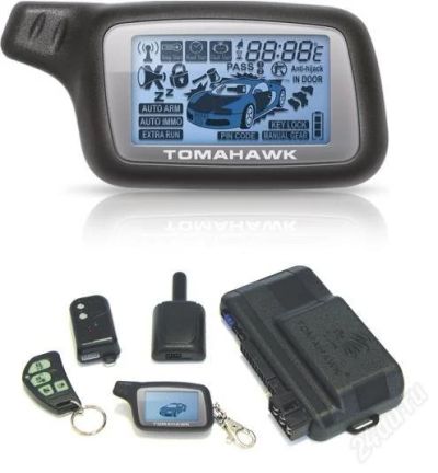 Лот: 1382577. Фото: 1. Сигнализация tomahawk x5, прогрев... Автомобильные сигнализации
