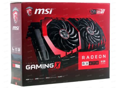 Лот: 17669779. Фото: 1. RX 470 Gaming X 8Gb. Видеокарты