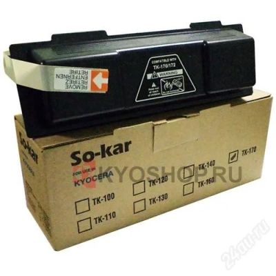 Лот: 2283313. Фото: 1. Тонер Kyocera Mita FS 1320D 1370DN... Картриджи, расходные материалы
