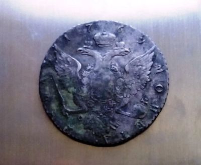 Лот: 6221647. Фото: 1. Рубль 1769г. кладовой. Россия до 1917 года