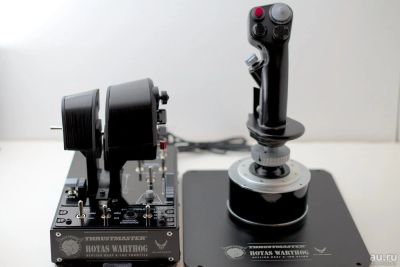 Лот: 11195808. Фото: 1. Джойстик Thrustmaster Hotas Warthog. Рули, джойстики