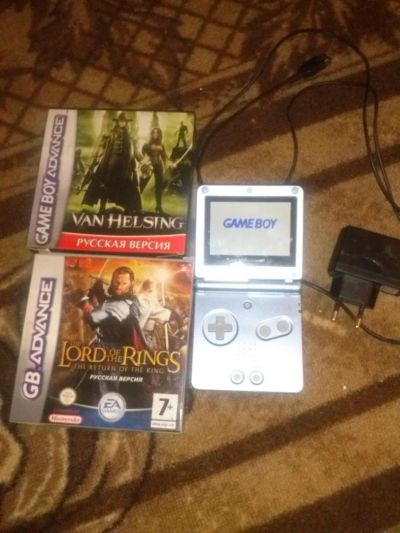Лот: 4337241. Фото: 1. Game Boy Advance SP оригинал. Игровые приставки, консоли