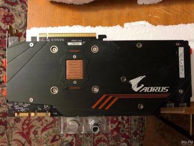 Лот: 15105091. Фото: 1. Видеокарта Gigabyte Aorus GeForce... Видеокарты