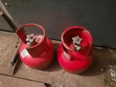 Лот: 19821754. Фото: 1. Баллон 5л. Полный. Баллоны, газ в баллонах