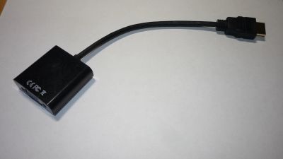 Лот: 14836990. Фото: 1. Переходник hdmi-vga (male-female... Шлейфы, кабели, переходники
