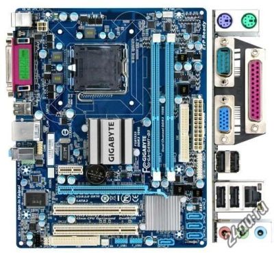 Лот: 4675881. Фото: 1. Материнская плата Gigabyte GA-G41MT-D3... Материнские платы