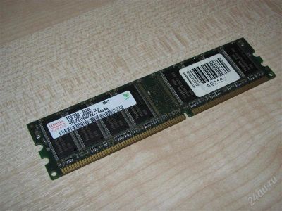 Лот: 2496980. Фото: 1. Память Hynix DDR PC3200 1024MB. Оперативная память
