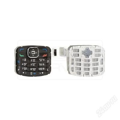 Лот: 1127595. Фото: 1. Клавиатура Nokia n70 Black. Корпуса, клавиатуры, кнопки