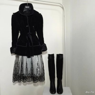 Лот: 8061628. Фото: 1. жакет HUGO BOSS бархат / р 44. Пиджаки, жакеты, жилеты