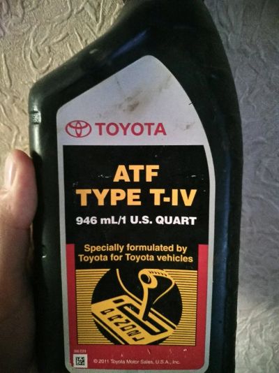 Лот: 11939626. Фото: 1. Масло в АКПП " Toyota ATF type... Масла, жидкости