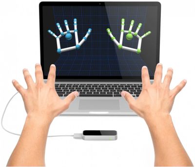 Лот: 13272439. Фото: 1. Контроллер жестов Leap Motion. Очки, шлемы виртуальной реальности
