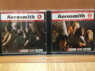 Лот: 9075658. Фото: 1. mp3 Aerosmith CD диск. Аудиозаписи
