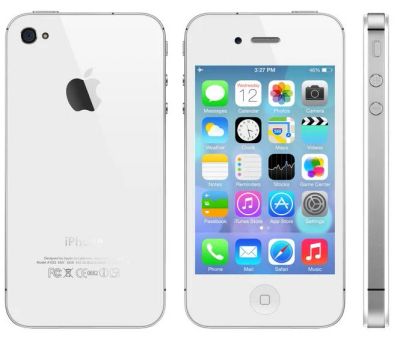 Лот: 6841809. Фото: 1. iPhone 4s 32Gb white (бесплатная... Смартфоны