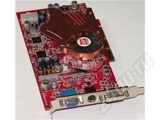 Лот: 199197. Фото: 1. Неисправная AGP 128Mb ATI Radeon... Видеокарты