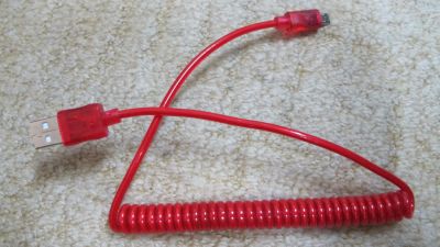 Лот: 4918195. Фото: 1. светящийся USB-microUSB провод... Зарядные устройства, блоки питания, адаптеры сетевые для смартфонов