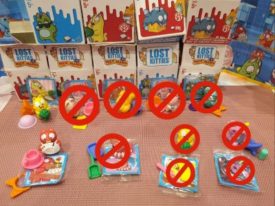 Лот: 15335119. Фото: 1. Игровые наборы Lost Kitties от... Конструкторы