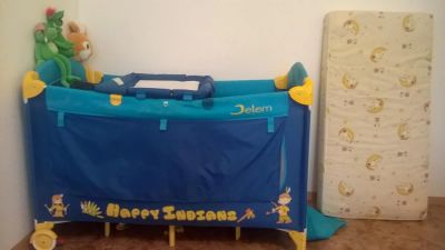 Лот: 8305018. Фото: 1. Кровать-манеж детская Jetem... Детские кровати и кроватки