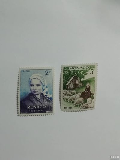 Лот: 17064971. Фото: 1. Монако; 1958; Marian apparition... Марки