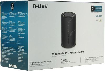 Лот: 6893296. Фото: 1. Маршрутизатор D-Link DIR-300A. Маршрутизаторы (роутеры)