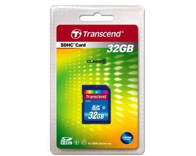 Лот: 3033370. Фото: 1. Карта памяти 32ГБ Transcend "TS32GSDHC6... Карты памяти