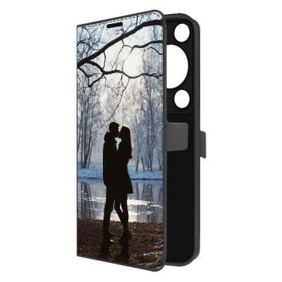 Лот: 25382884. Фото: 1. Чехол Krutoff Eco Book "Любовь... Чехлы, бамперы