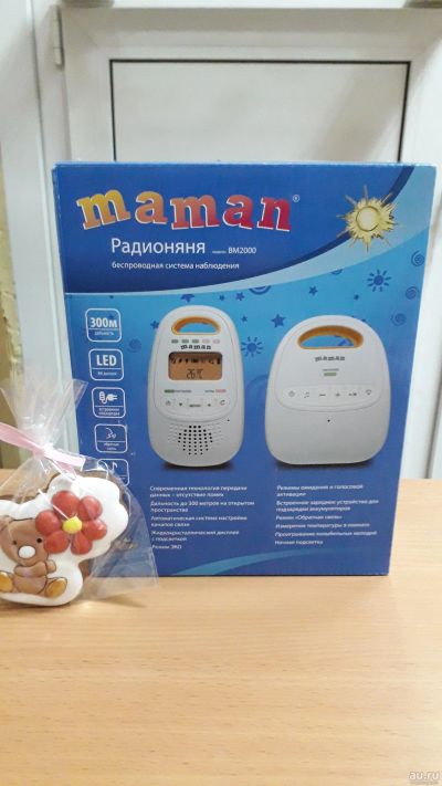 Лот: 13338686. Фото: 1. Радионяня Maman BM2000. Радио- и видеоняни