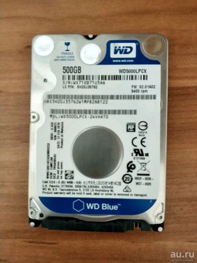 Лот: 13635321. Фото: 1. Новый Жёсткий диск WD 500gb. Жёсткие диски (HDD)
