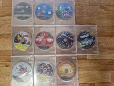 Лот: 19991820. Фото: 1. 10 дисков для PS3 / На дисках... Игры для консолей