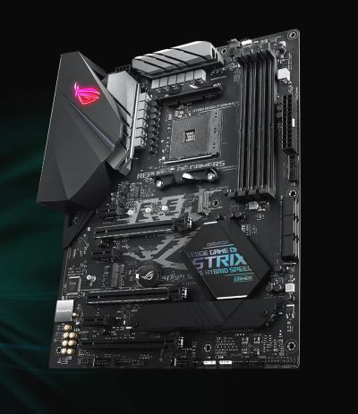 Лот: 19935854. Фото: 1. Asus ROG Strix B450-F Gaming II... Материнские платы