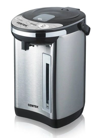 Лот: 16079340. Фото: 1. Термопот Centek CT-1084 серебристый. Чайники, кофемашины, кулеры