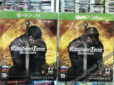 Лот: 12664765. Фото: 1. Kingdom Come: Deliverance Steelbook... Игры для консолей