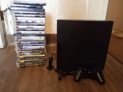 Лот: 4249359. Фото: 1. PS3 320gb +34 игры. Игровые приставки, консоли