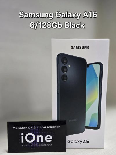 Лот: 24958762. Фото: 1. Samsung Galaxy A16 6/128Gb Black... Смартфоны