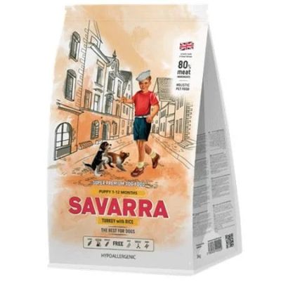 Лот: 13952559. Фото: 1. Savarra (Саварра) Индейка/Рис... Корма