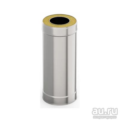 Лот: 18096455. Фото: 1. Сэндвич-труба Ø150/250 L=1,0м... Дымоходы