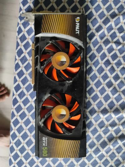 Лот: 19353074. Фото: 1. gtx 580 3g. Видеокарты