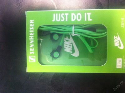 Лот: 5935392. Фото: 1. Наушники Sennheiser ZSY-9 Nike... Наушники, гарнитуры