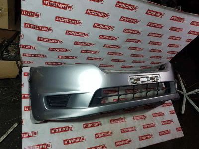 Лот: 20897520. Фото: 1. Бампер Honda Stream RN8 R20A перед... Кузов