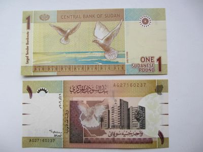 Лот: 11358750. Фото: 1. Судан 1 фунт 2006 без обращения... Африка